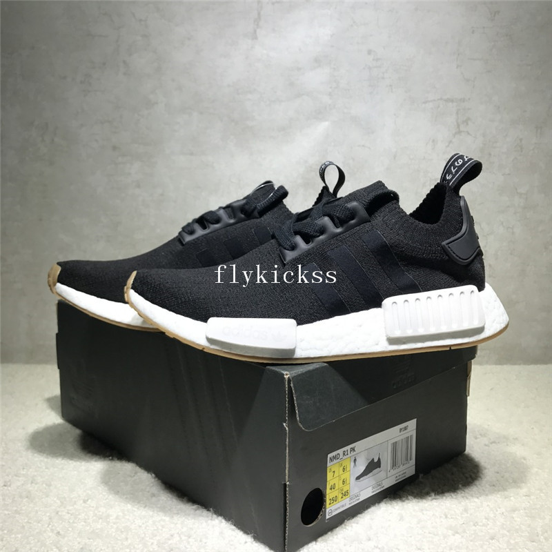 Real Boost Adidas NMD R1 PK Black